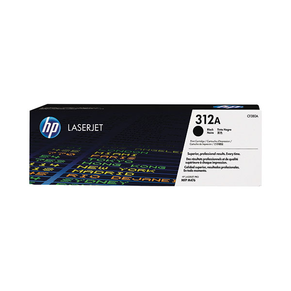 HP 312A LaserJet Toner Black CF380A