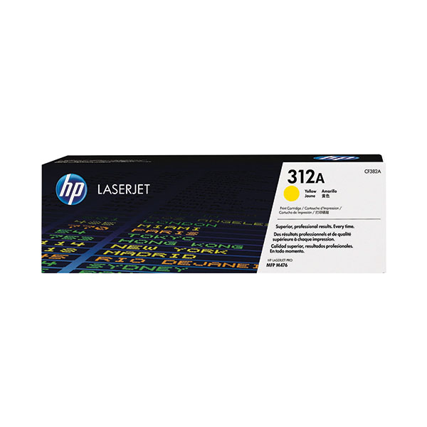 HP 312A LaserJet Toner Yellow CF382A