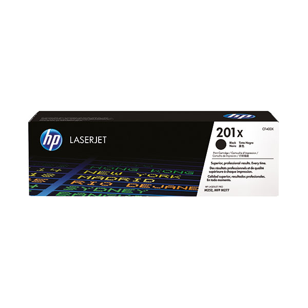 HP 201X Laser Black Toner Twin Pack