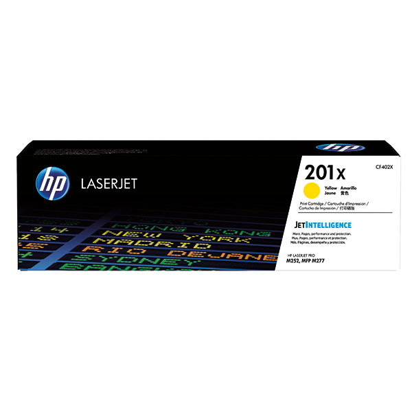 HP 201X LaserJet Toner HY Ylw CF402X