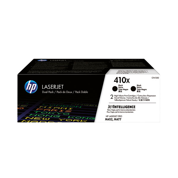 HP 410X Hy Toner Black Twin Pack Pk2