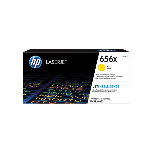 HP 656X High Yield Toner Yellow