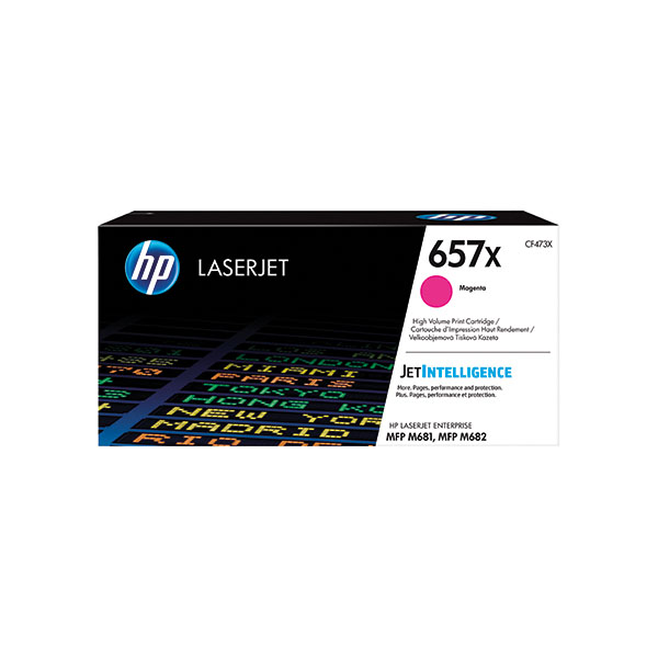 HP 657X High Yield Toner Magenta