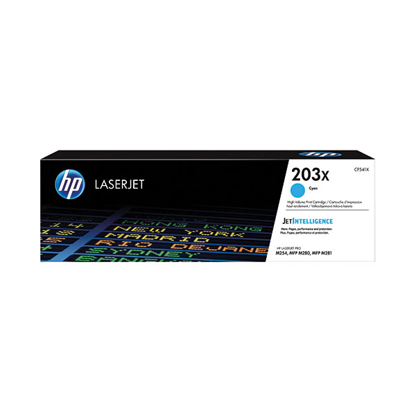 HP 203x Cyan Laser Cartridge