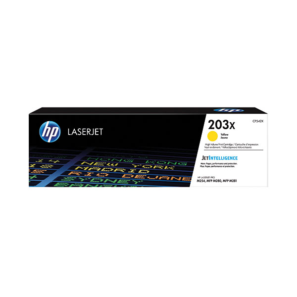 HP 203x Yellow Laser Cartridge