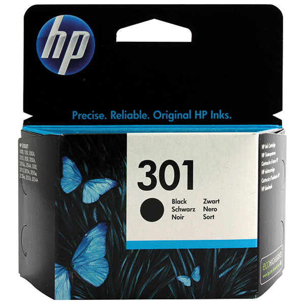 HP 301 Ink Cartridge Black CH561EE