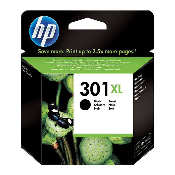 HP 301XL Ink Cart HY Black CH563EE