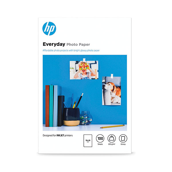 HP E/Day Glossy Photo Ppr 100Sht