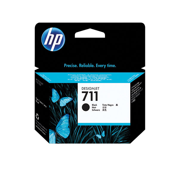 HP 711 DesignJet Ink Black CZ133A