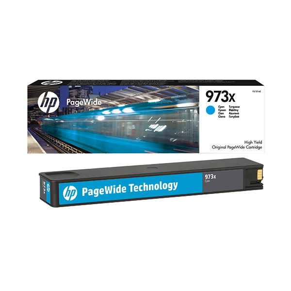 HP 973x Cyan Ink Cartridge Hy