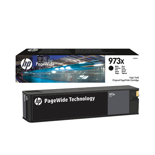 HP 973x Black Ink Cartridge Hy
