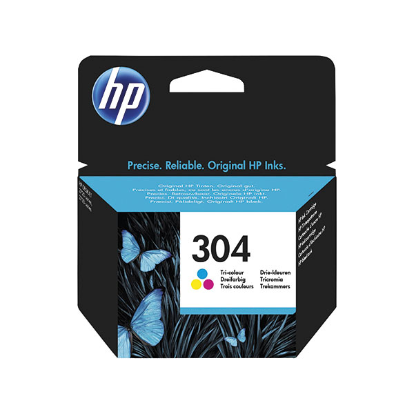 HP 304 Ink Cartridge Tricolour