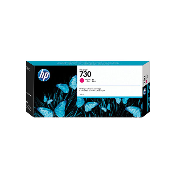 HP 730 Magenta Ink Cartridge 300Ml