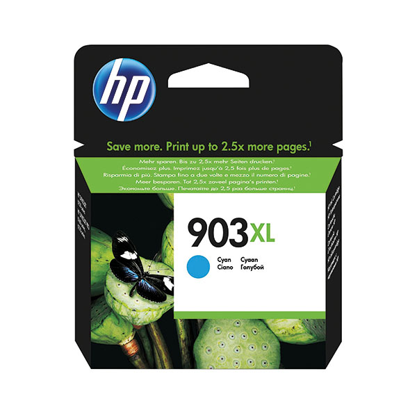 HP 903XL Ink Cart HY Cyan T6M03AE