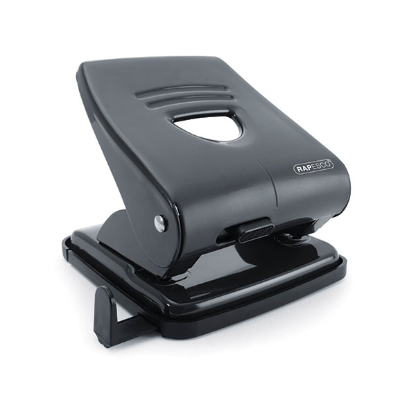 Rapesco 827 Black Metal 2 Holepunch