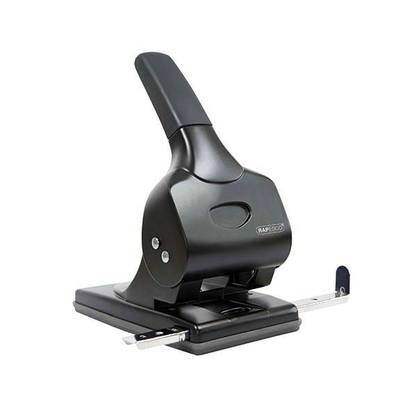 Rapesco Alu 65 Hole Punch Black