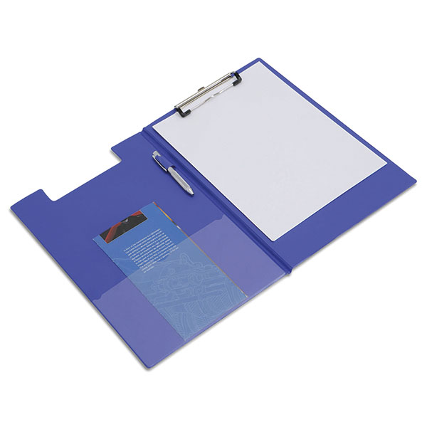 Rapesco Blue A4 Fold Over Clipboard
