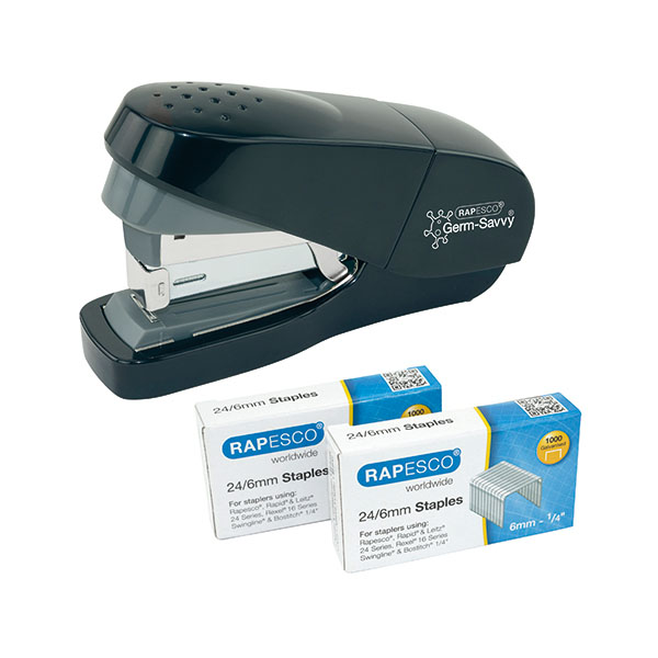 Rapesco Germ-Savvy Stapler/Staples