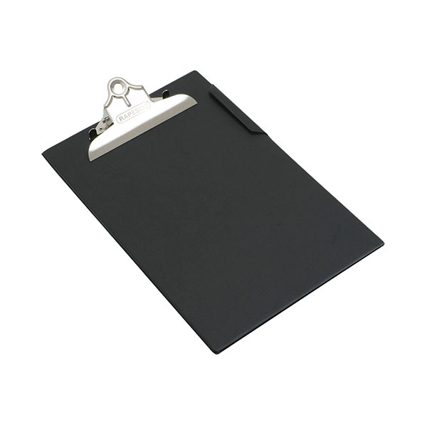 Rapesco A4 Hvy Dty Clipboard Black