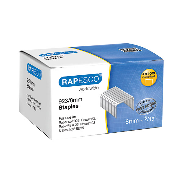Rapesco Staples 923 Series Pk4000