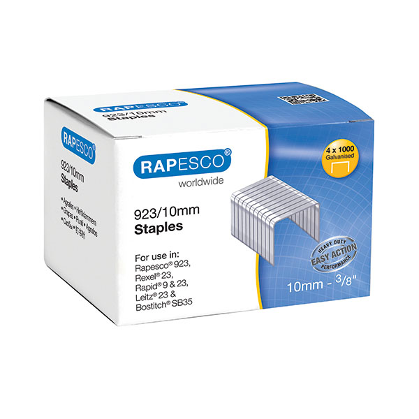 Rapesco Staples 923 Series Pk4000