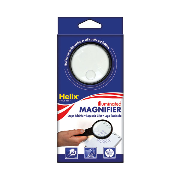 Helix Illuminated Magnifying Glass