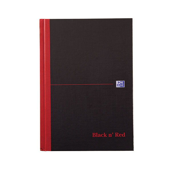 Black n Red A-Z Index Notebk A5 Pk5