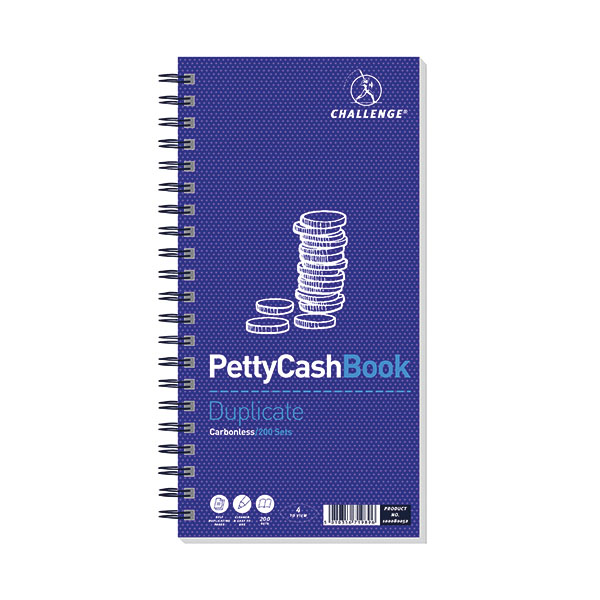 Challenge Petty Cash Pad 280x152