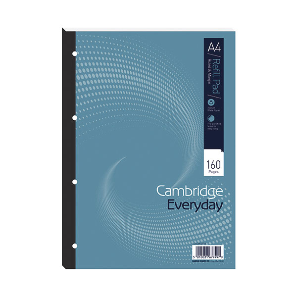 Cambridge A4 80P R/M Refill Pk5