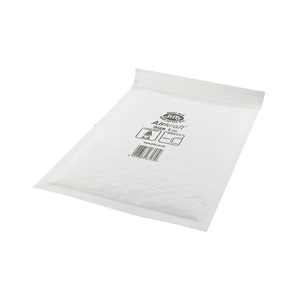 Jiffy Airkraft 170x245mm White Pk100