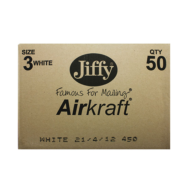 Jiffy Airkraft 220x320mm White Pk50