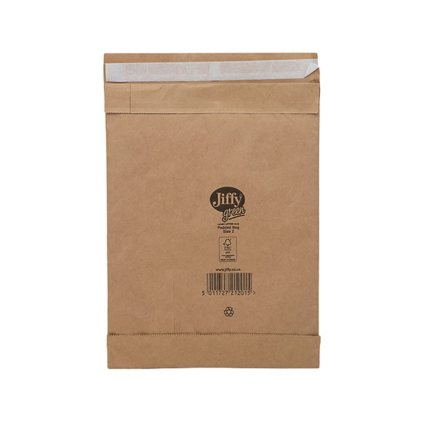 Jiffy Pad Bags Rcyl No.2 Gld Bx 100