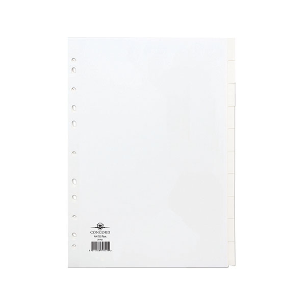 Concord DVDr 10-Part 150gsm Wht