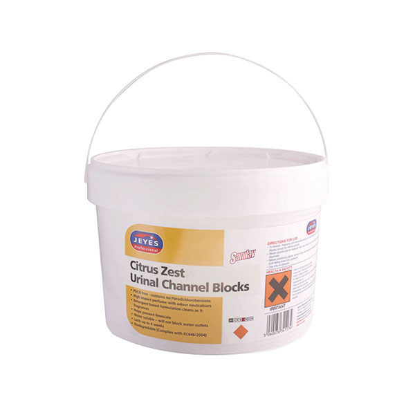 Jeyes Urinal Citrus Zest Blocks 3kg