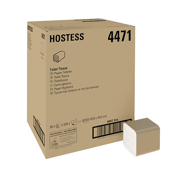 Hostess Bulk Toilet Tis Wht 4471 P36