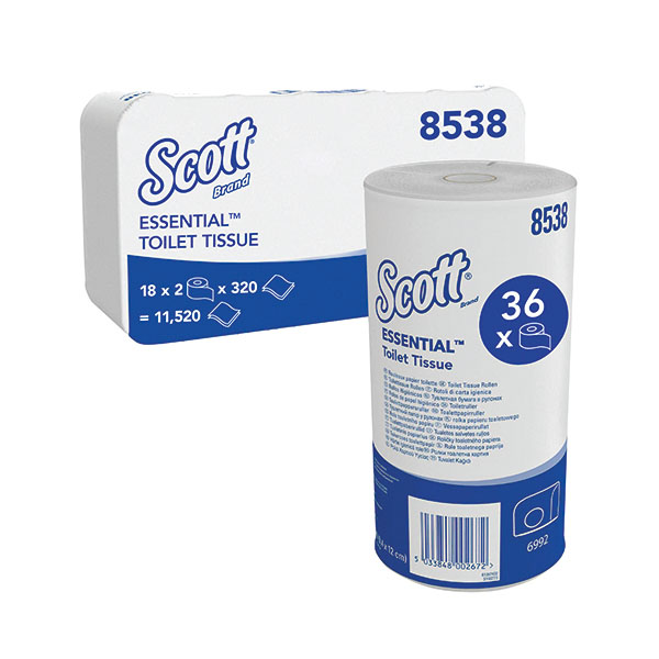 Scott Perform Toilet Tissu Roll Pk36