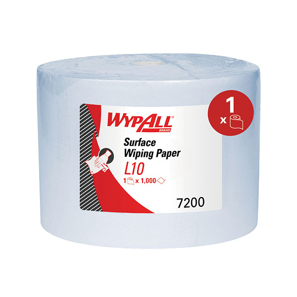 Wypall L10 Extraplus Wipes Blue