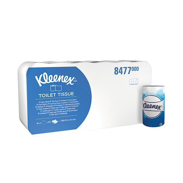 Kleenex Toilet Roll Sml Wht Pk36