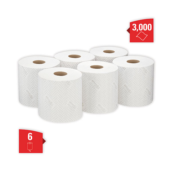 Wypall L10 Wiper Roll 400/Sht Wht P6