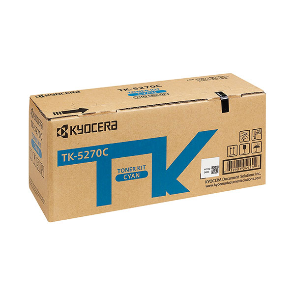 Kyocera Cyan TK-5270C Toner Cart