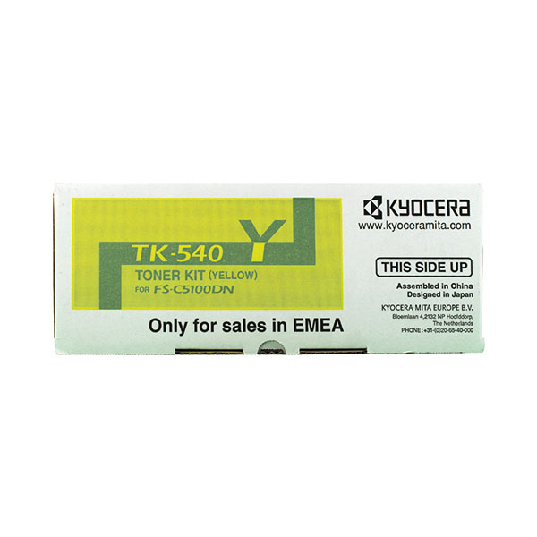 Kyocera TK-540Y Toner Cartridge Ylw