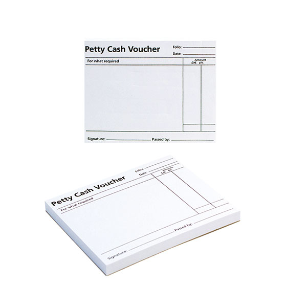 Q-Connect PettyCash Voucher Pad Pk10