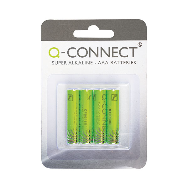 Q-Connect Battery Aaa Pack 4