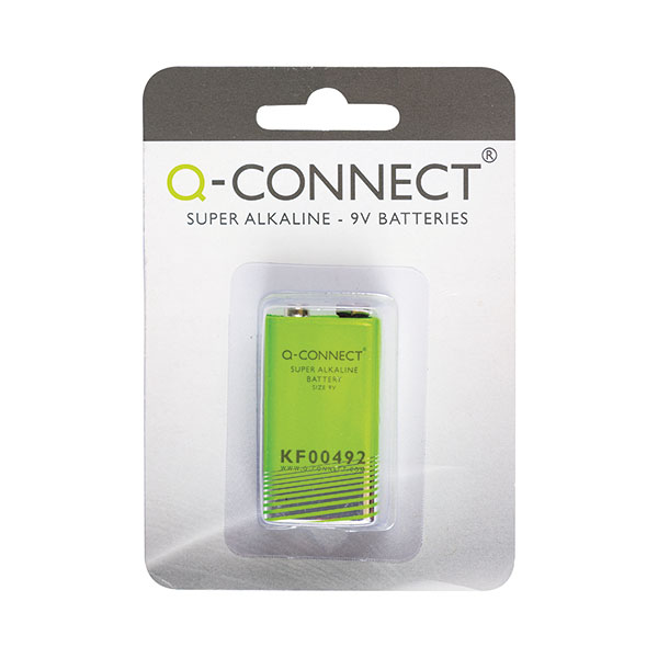 Q-Connect 9V Alkaline Battery