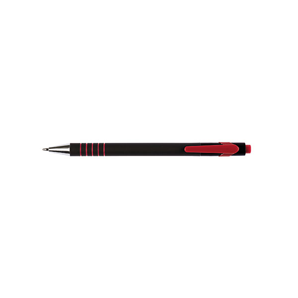 Q-Connect Lamda Ball Pen Red Pk12