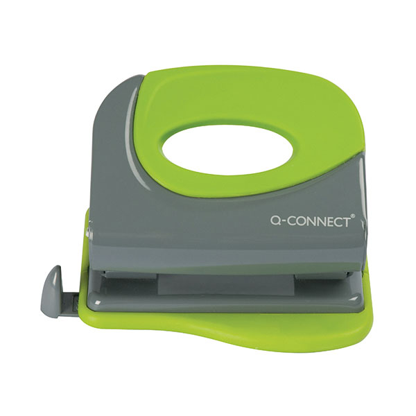 Q-Connect Softgrip Metal Hole Punch