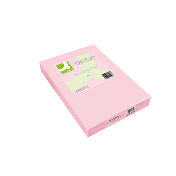 Q-Connect Pink A4 Copier Paper Pk500