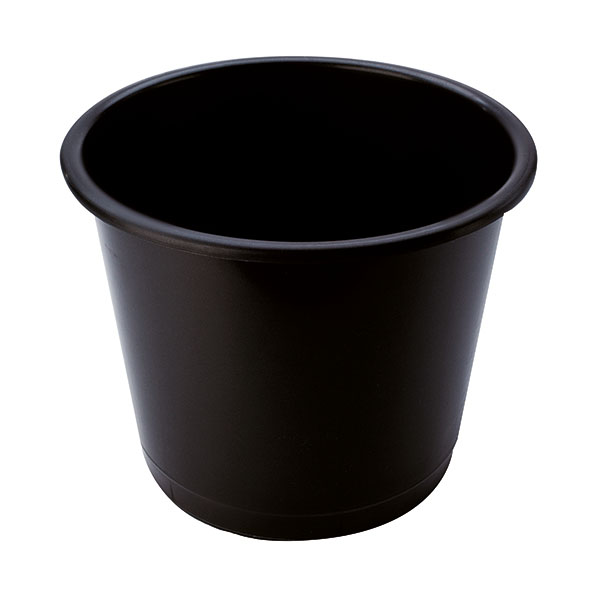 Q-Connect Waste Bin 14 Litre Blk