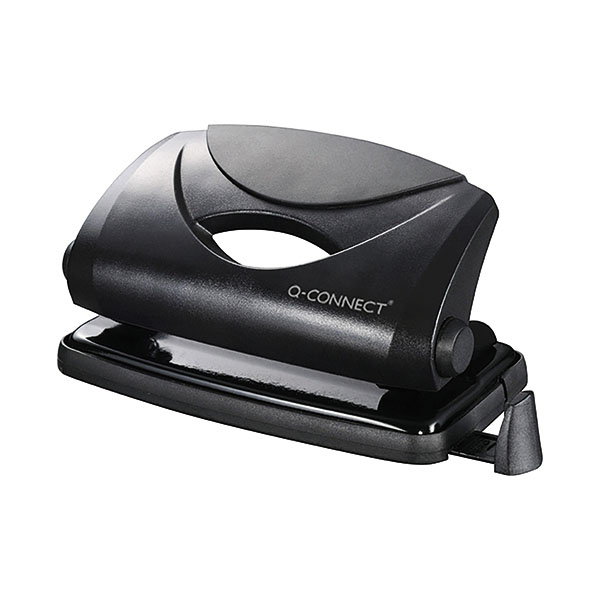 Q-Connect Light Duty Hole Punch Blk