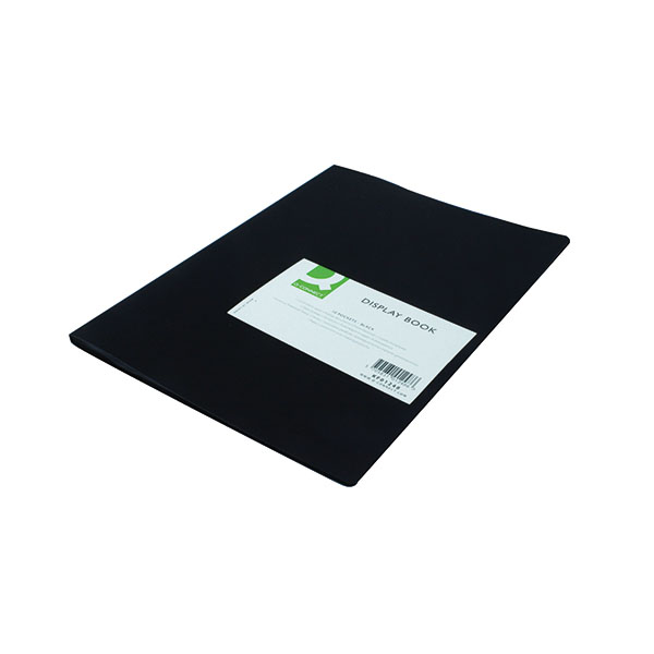 Q-Connect Display Book 10 Pocket Blk